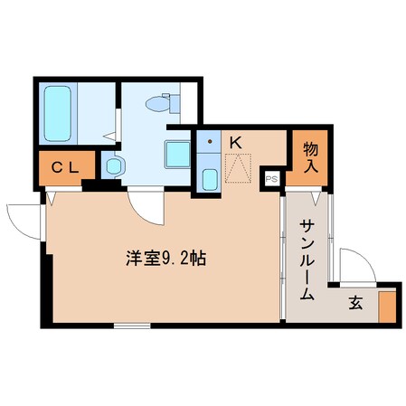 古庄駅 徒歩13分 1階の物件間取画像